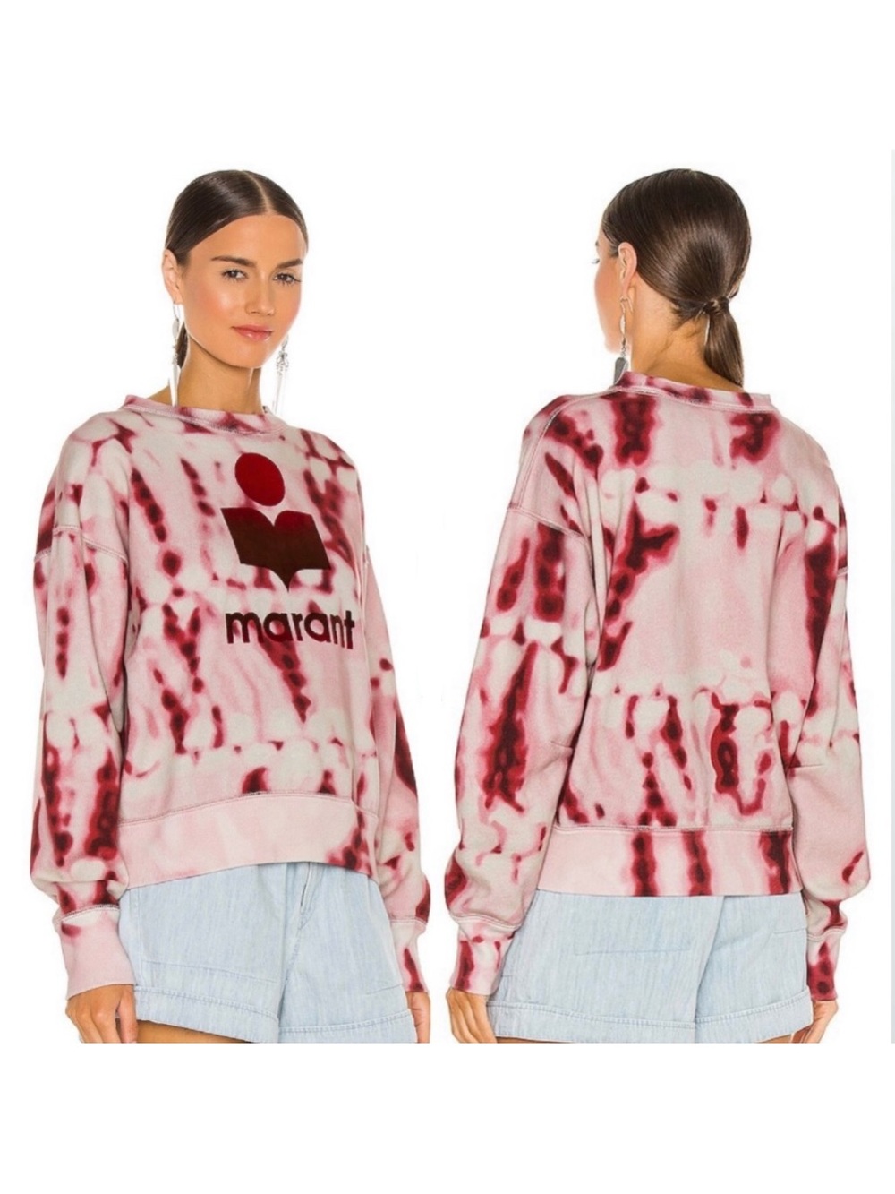 Isabel Marant Étoile Mobyli Tie-Dye Sweatshirt